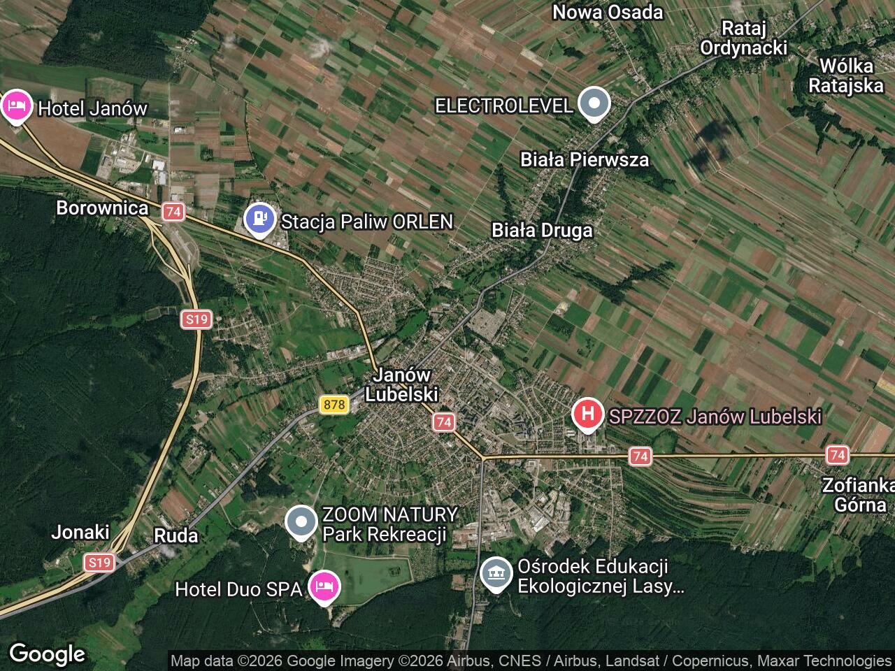 Działka budowlana Janów Lubelski, ul. Bialska. Zdjęcie 1