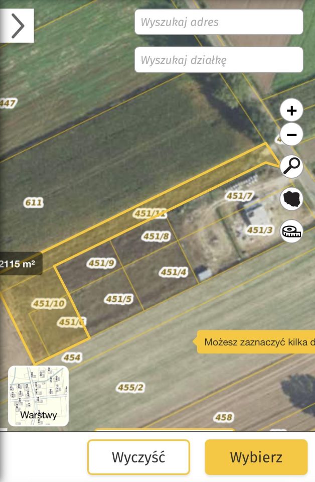 Działka budowlana Straszków