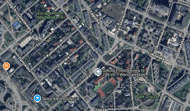 Mieszkanie 3-pokojowe Warszawa Praga-Południe, ul. Igańska