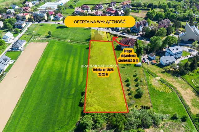 Działka inwestycyjna Kraków Rybitwy, ul. Rączna. Zdjęcie 1