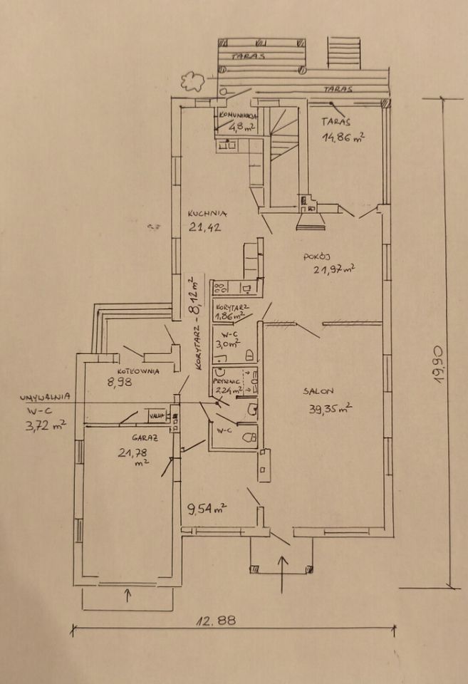 dom wolnostojący, 5 pokoi Krzywiec. Zdjęcie 20