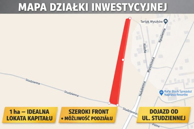 Działka rolna Natalin, ul. Studzienna. Zdjęcie 10