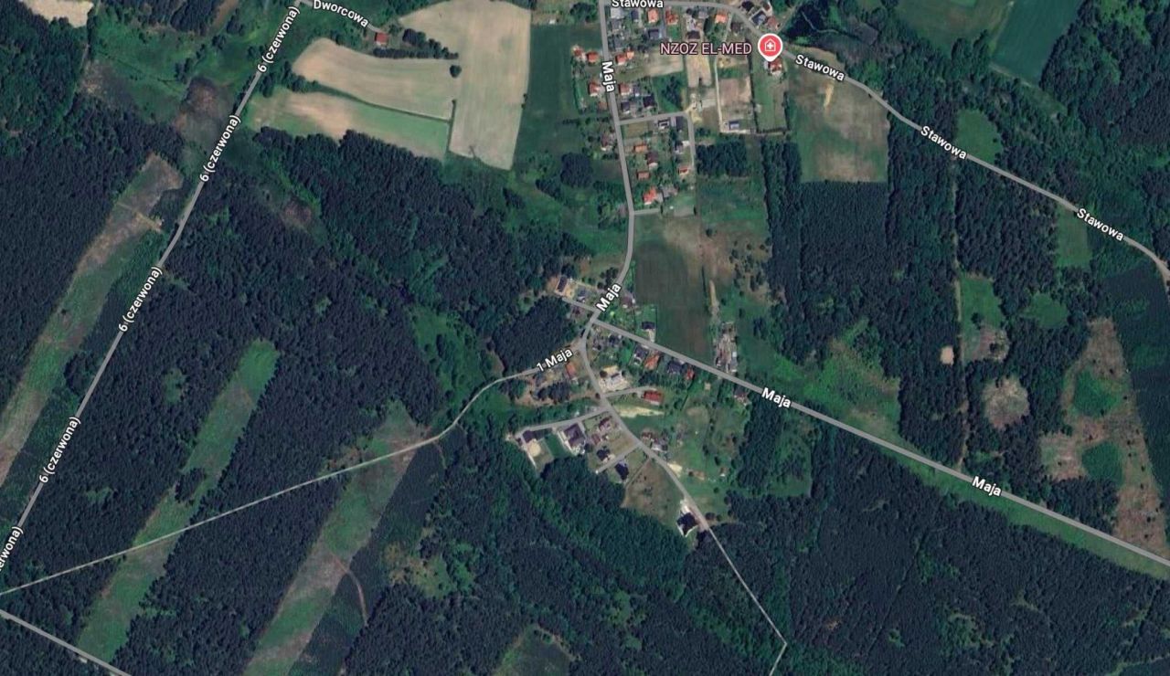 Działka budowlana Stanica, ul. 1 Maja