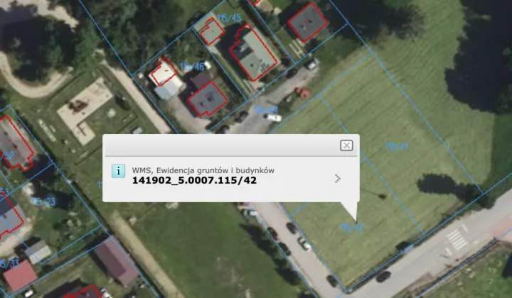 Działka budowlana Cieśle