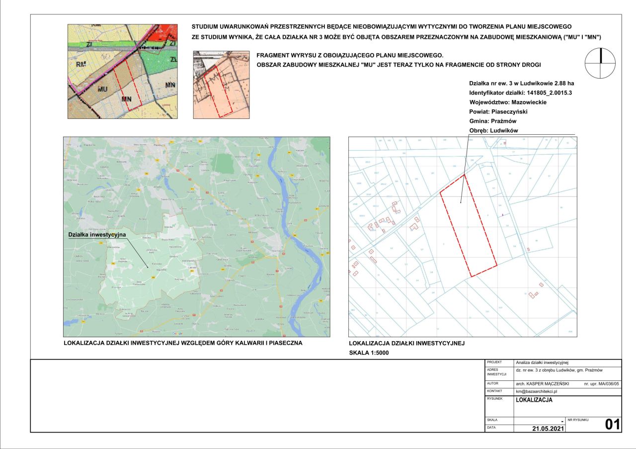 Działka rolno-budowlana Ludwików, ul. Lipowa. Zdjęcie 5