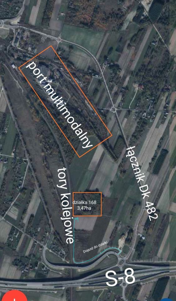 Działka inwestycyjna Marzenin. Zdjęcie 3