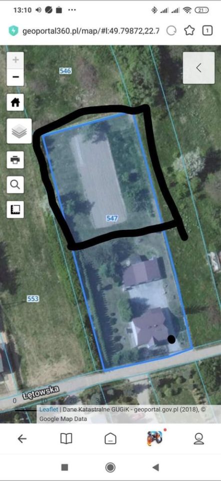 Działka budowlana Przemyśl, ul. Łętowska. Zdjęcie 2