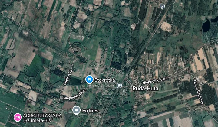 Działka rolno-budowlana Ruda-Huta, ul. Zielona