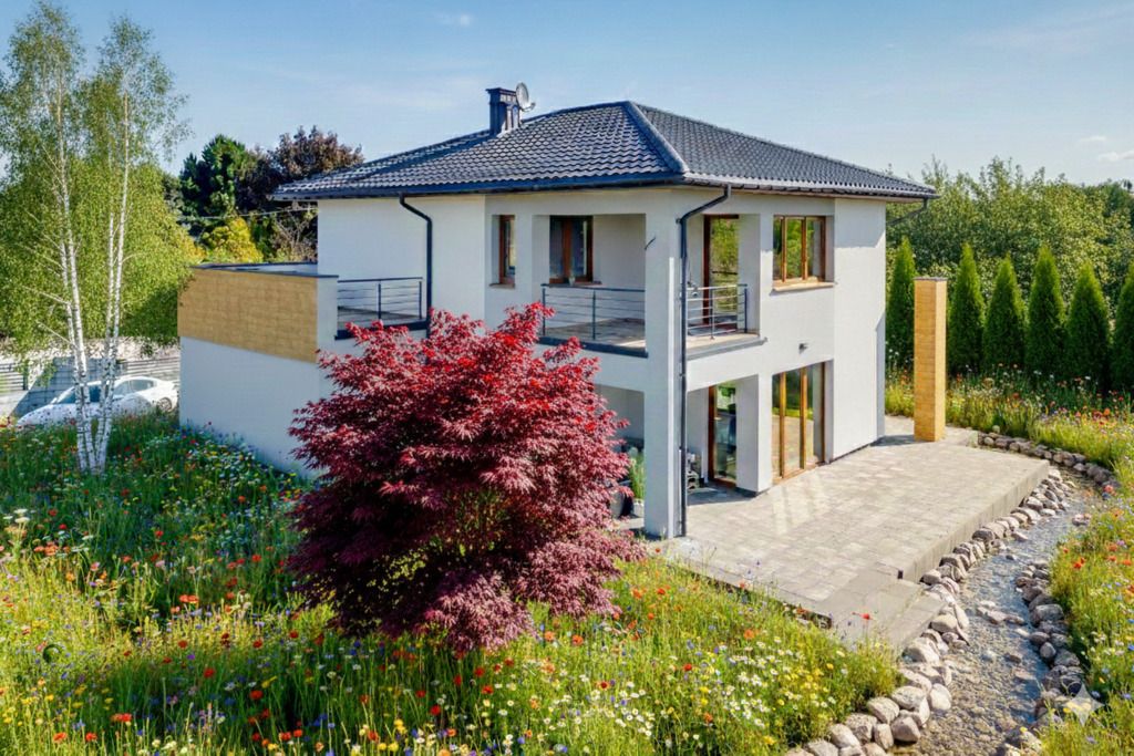 dom wolnostojący, 4 pokoje Stare Babice, ul. gen. Wiktora Thomme. Zdjęcie 41