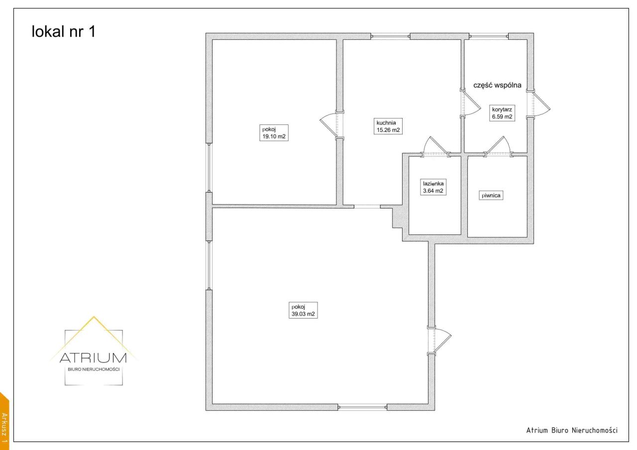 Mieszkanie 2-pokojowe Nowy Kościół, ul. Fabryczna. Zdjęcie 14