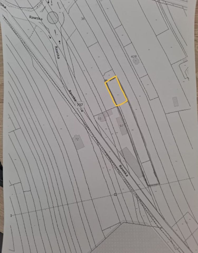 Działka inwestycyjna Skierniewice, ul. Rawska. Zdjęcie 2
