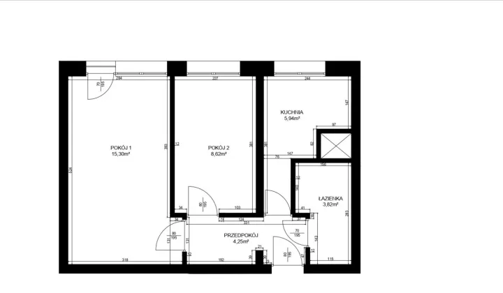 Mieszkanie 2-pokojowe Bielsko-Biała, ul. Czysta