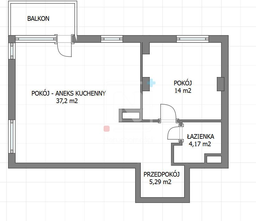 Mieszkanie 2-pokojowe Warszawa Mokotów, ul. Postępu. Zdjęcie 10