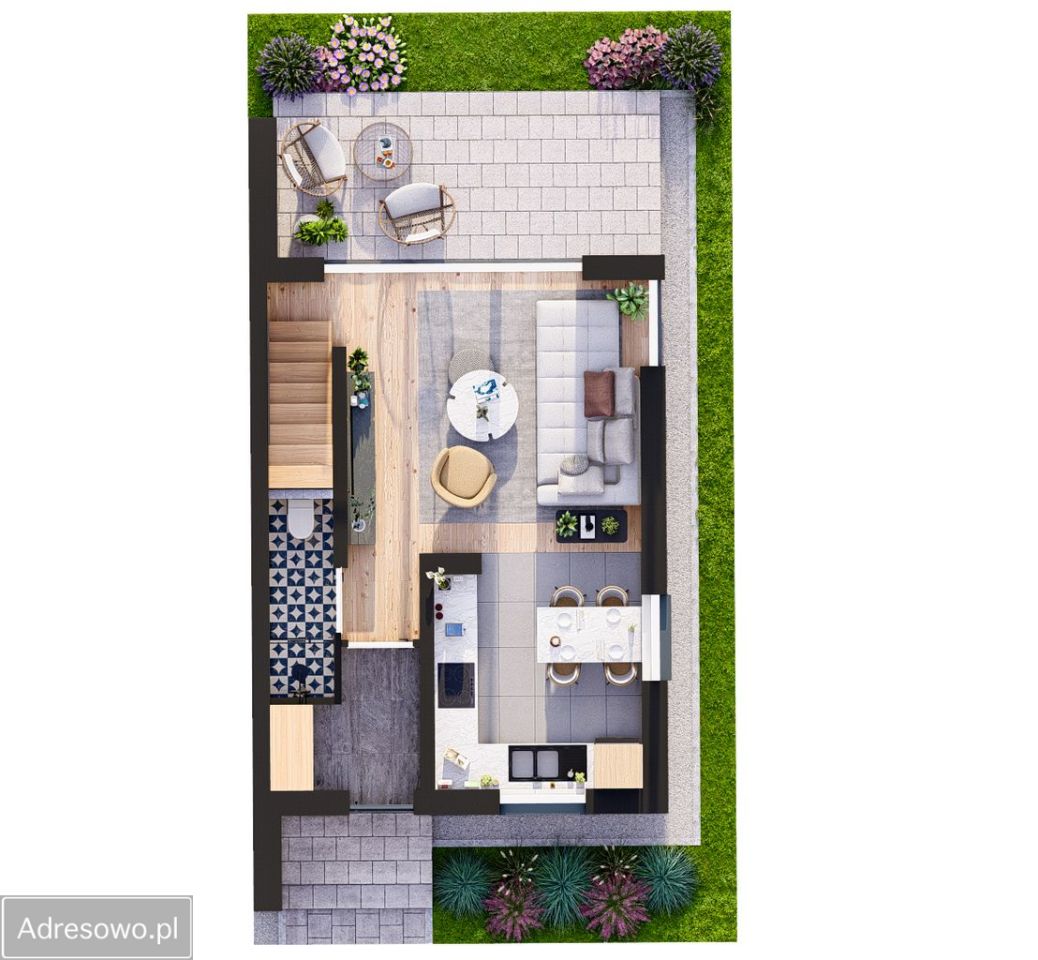 bliźniak, 3 pokoje Zabierzów, ul. Śląska. Zdjęcie 13