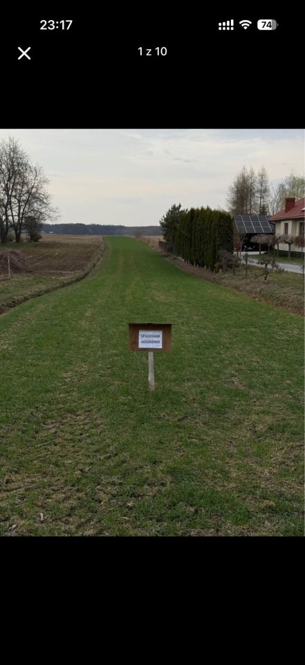 Działka rolno-budowlana Polichna Polichna Druga. Zdjęcie 1