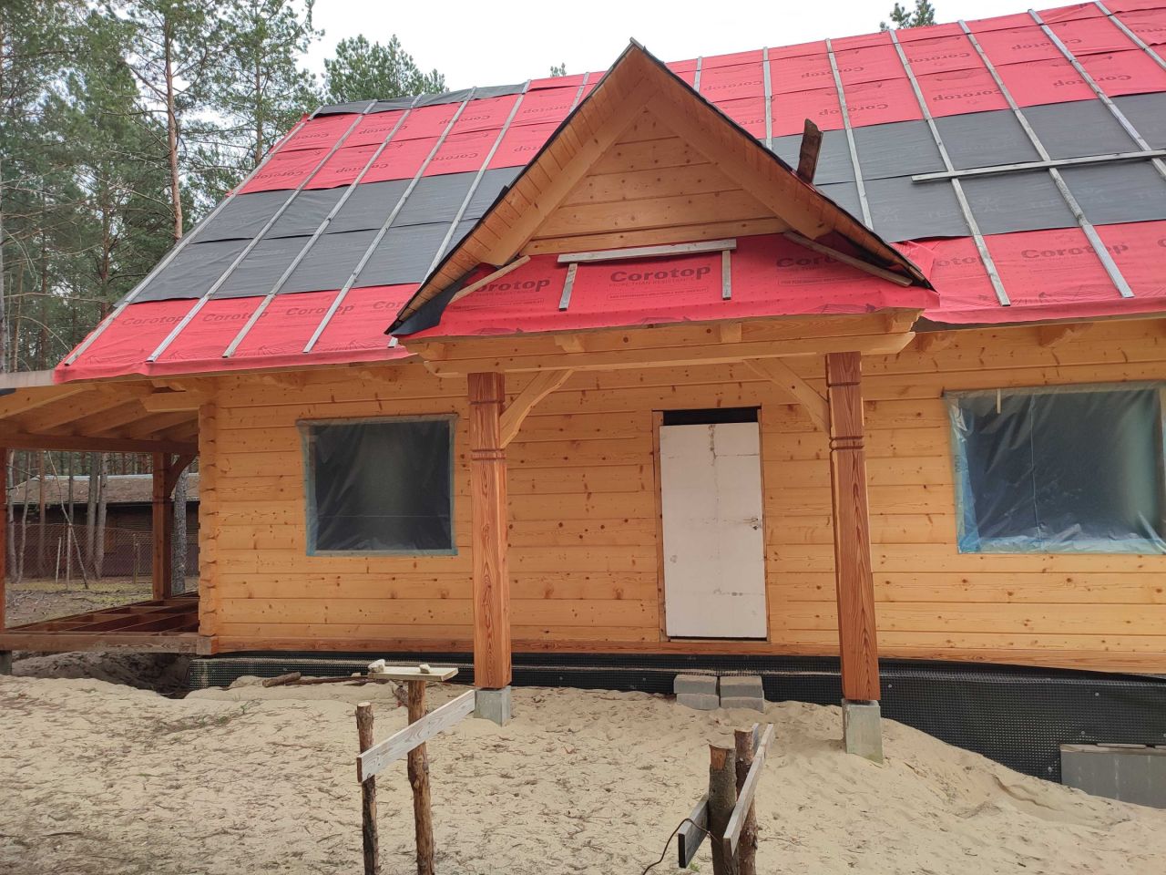 dom wolnostojący, 4 pokoje Majdan Sopocki Drugi. Zdjęcie 1