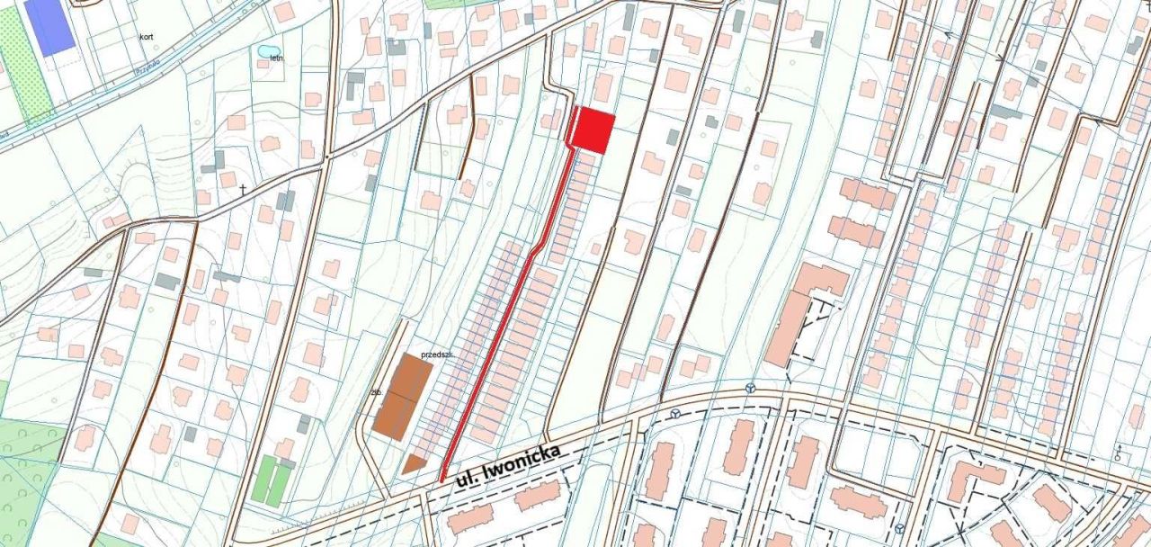 Działka budowlana Rzeszów, ul. Iwonicka. Zdjęcie 5