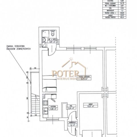 Mieszkanie 1-pokojowe Wrocław Psie Pole, ul. Perkusyjna. Zdjęcie 12