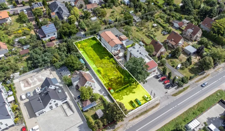 Działka inwestycyjna Radwanice