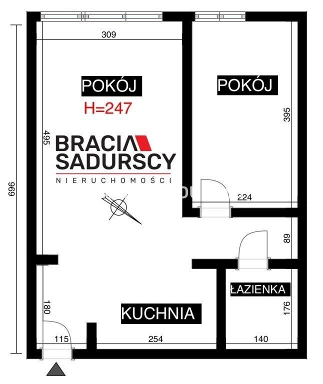 Mieszkanie 2-pokojowe Kraków, ul. Spółdzielców. Zdjęcie 19