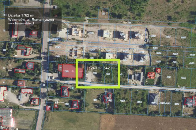 Działka budowlana Walendów, ul. Romantyczna. Zdjęcie 5