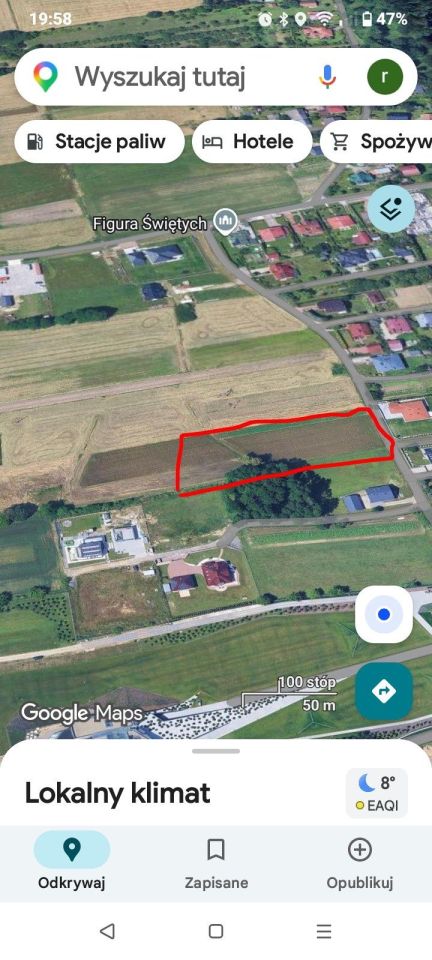 Działka rolno-budowlana Zawada. Zdjęcie 2