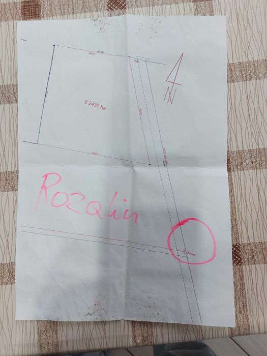 Działka budowlana Rozalin