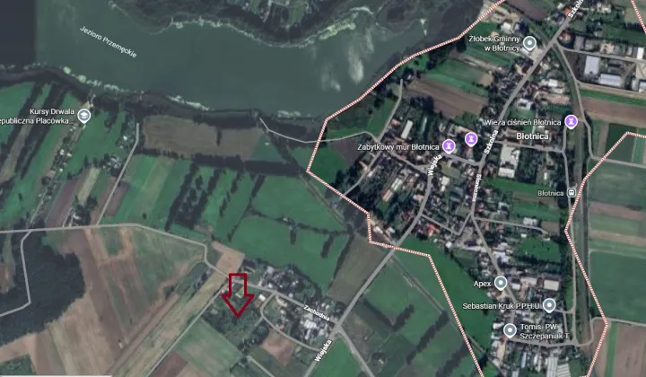 Działka budowlana Błotnica