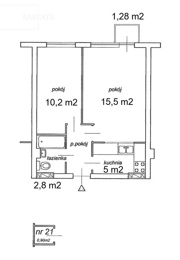Mieszkanie 2-pokojowe Warszawa Śródmieście, ul. Niska. Zdjęcie 18