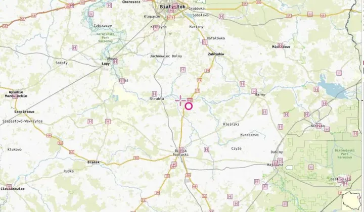 Działka budowlana Ploski