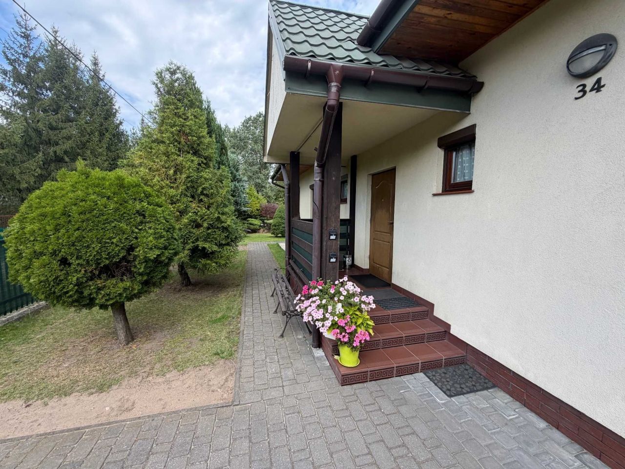 dom wolnostojący, 4 pokoje Białobrzegi, ul. Słoneczna. Zdjęcie 2