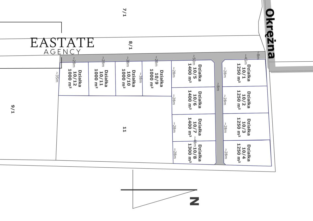 Działka inwestycyjna Umiastów, ul. Okrężna. Zdjęcie 11