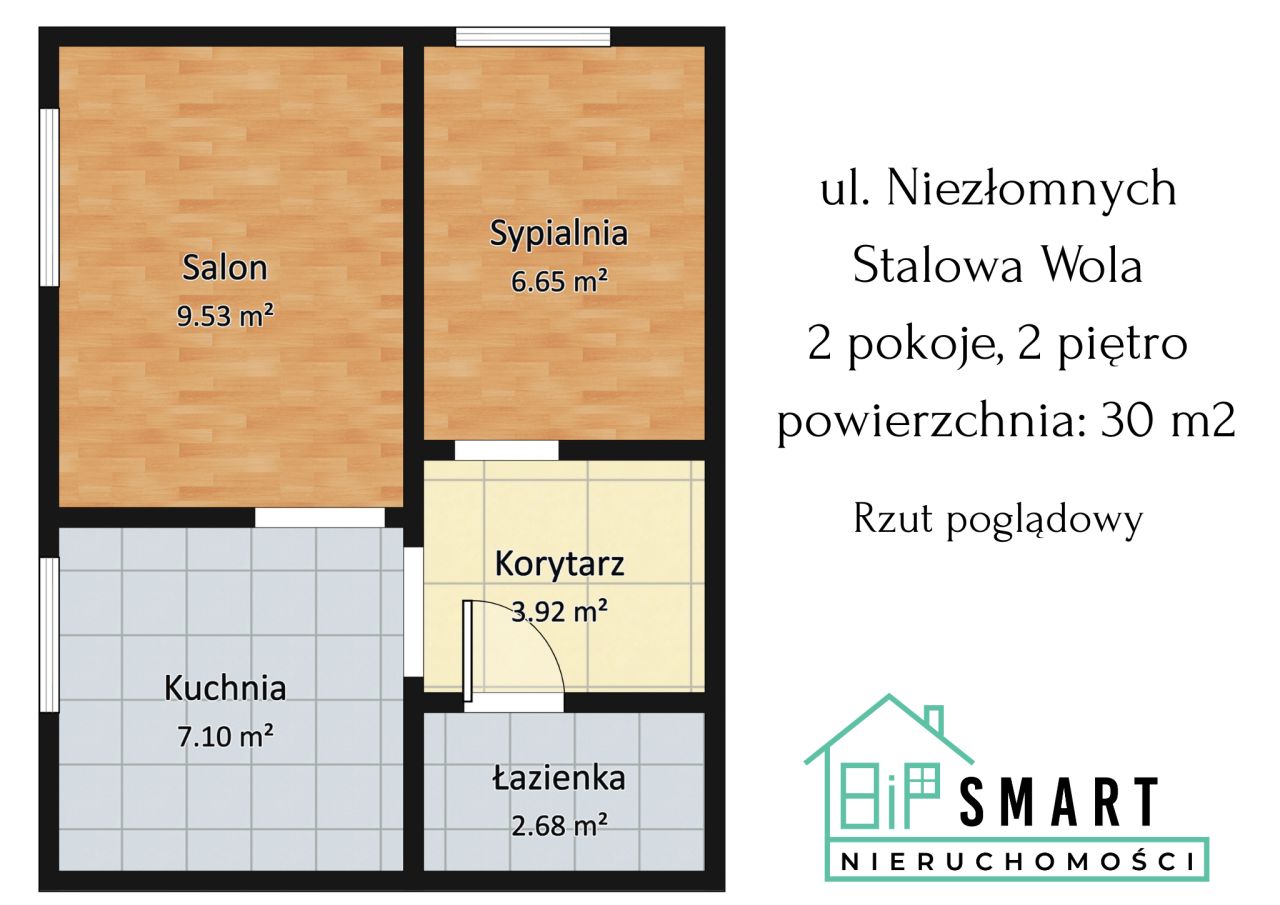 Mieszkanie 2-pokojowe Stalowa Wola, ul. Niezłomnych. Zdjęcie 8