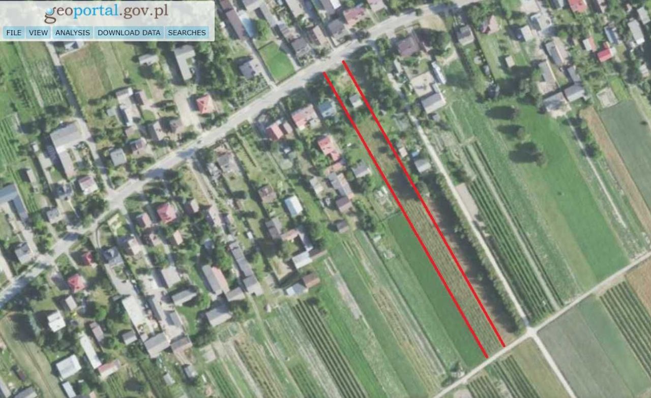 Działka budowlana Urzędów, ul. Wodna. Zdjęcie 7