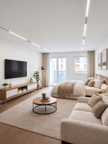 Mieszkanie 1-pokojowe Kraków Płaszów, ul. Mierzeja Wiślana. Zdjęcie 1