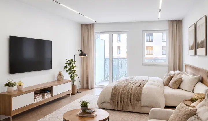 Mieszkanie 1-pokojowe Kraków Płaszów, ul. Mierzeja Wiślana