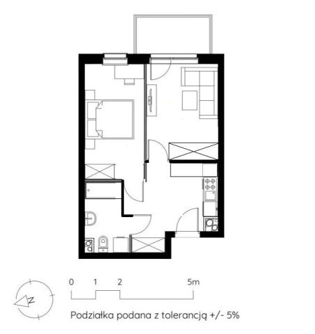 Mieszkanie 2-pokojowe Lublin Śródmieście. Zdjęcie 2