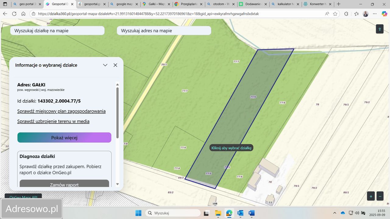 Działka leśna Gałki. Zdjęcie 3