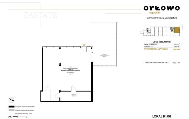 Lokal Gdynia Orłowo, al. Zwycięstwa. Zdjęcie 7