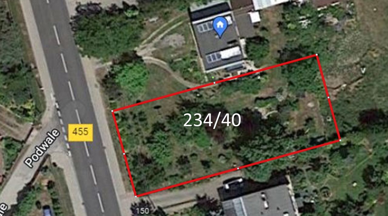Działka budowlana Kamieniec Wrocławski, ul. Wrocławska. Zdjęcie 1