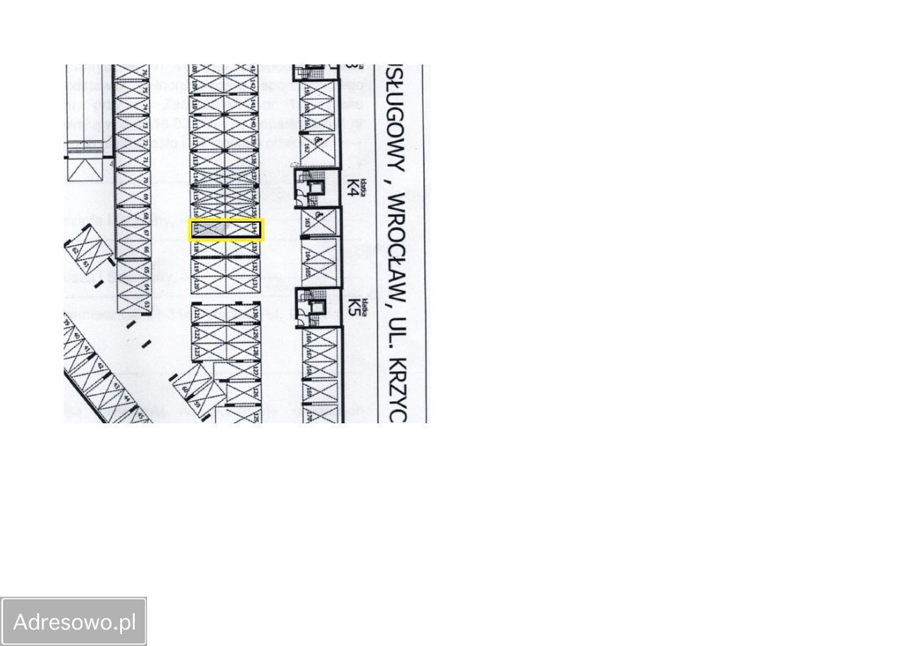 Garaż/miejsce parkingowe Wrocław Krzyki, ul. Krzycka. Zdjęcie 2