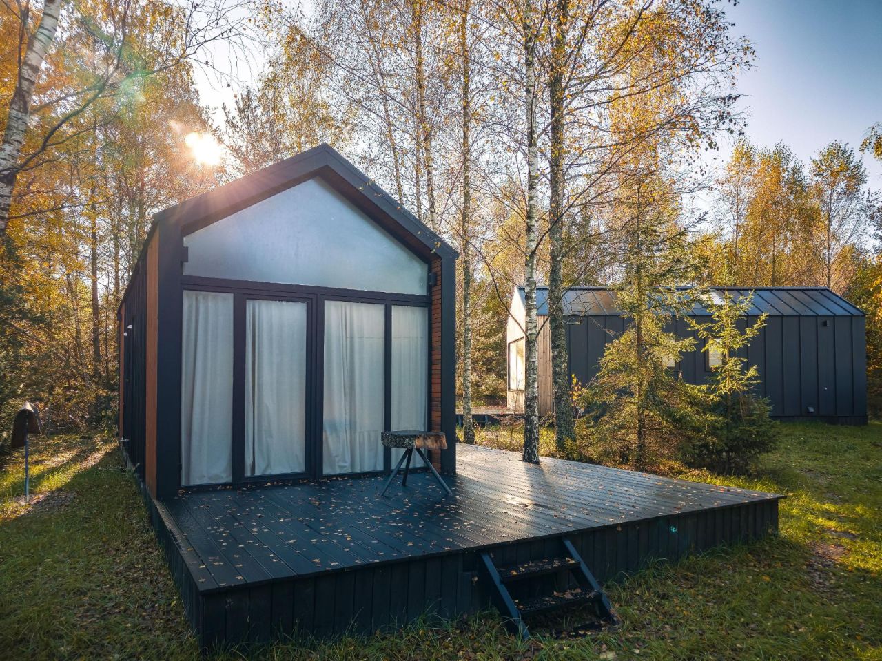 dom letniskowy, 2 pokoje Skorzewo. Zdjęcie 17