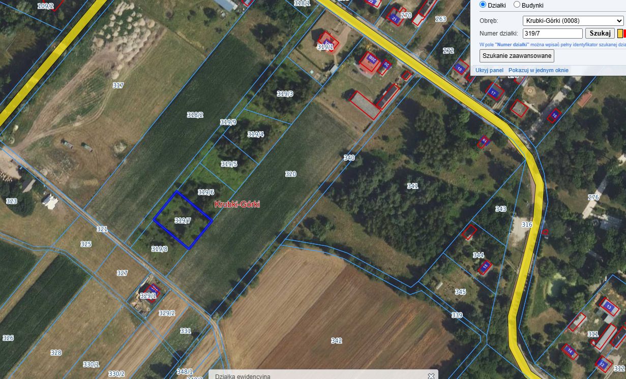 Działka budowlana Krubki-Górki. Zdjęcie 5