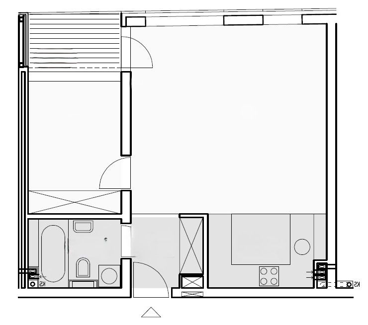 Mieszkanie 2-pokojowe Koszalin Centrum, ul. Szpitalna. Zdjęcie 2