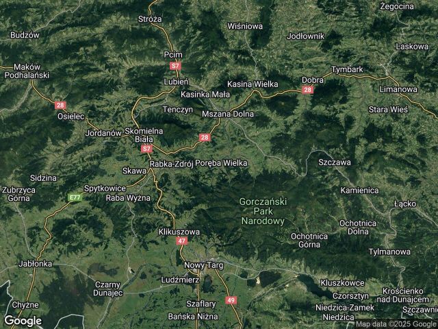 Działka rolna Poręba Wielka Chlipały. Zdjęcie 1