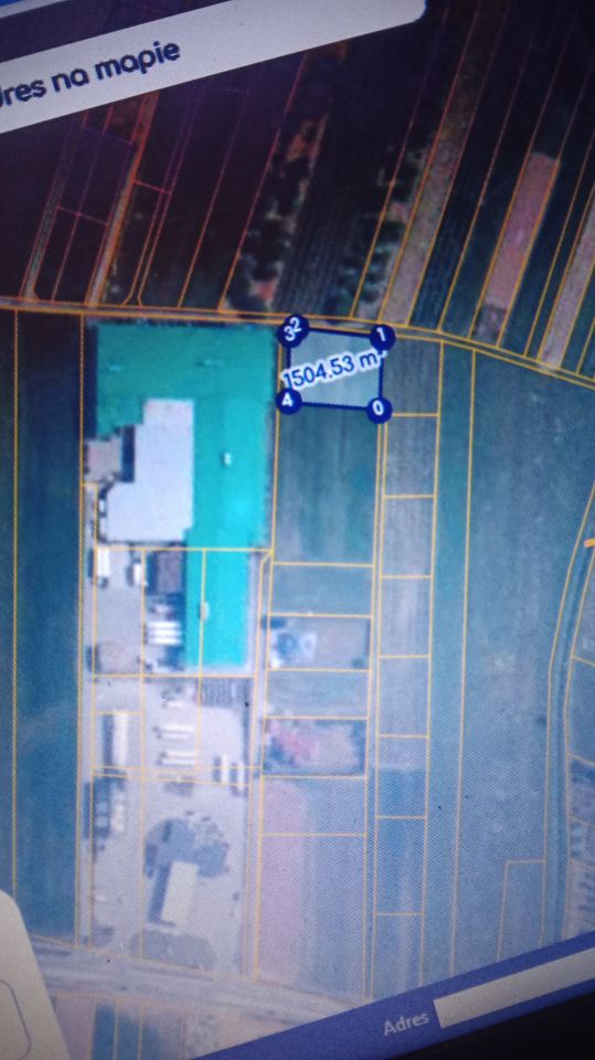 Działka budowlana Łącko Średnia Droga. Zdjęcie 2