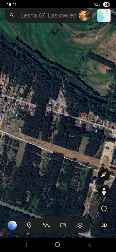 Działka inwestycyjna Laskowiec, ul. Leśna. Zdjęcie 7