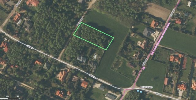 Działka budowlana Bukowiec, ul. Jaworowa. Zdjęcie 1