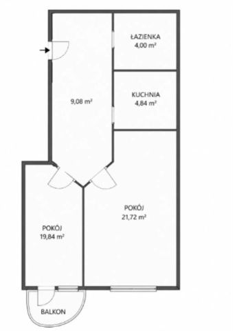 Mieszkanie 2-pokojowe Wrocław, ul. Norberta Barlickiego. Zdjęcie 10