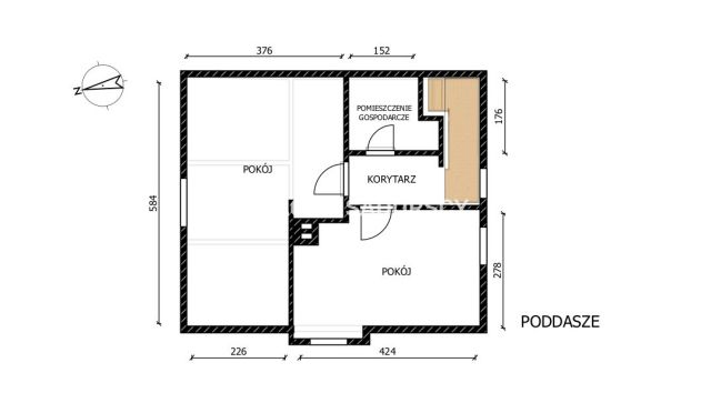 dom wolnostojący, 3 pokoje Sobolów. Zdjęcie 6